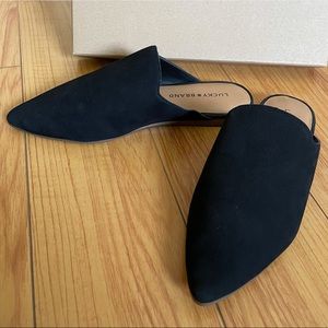 Lucky Brand Blythe Slide Shoes, Black